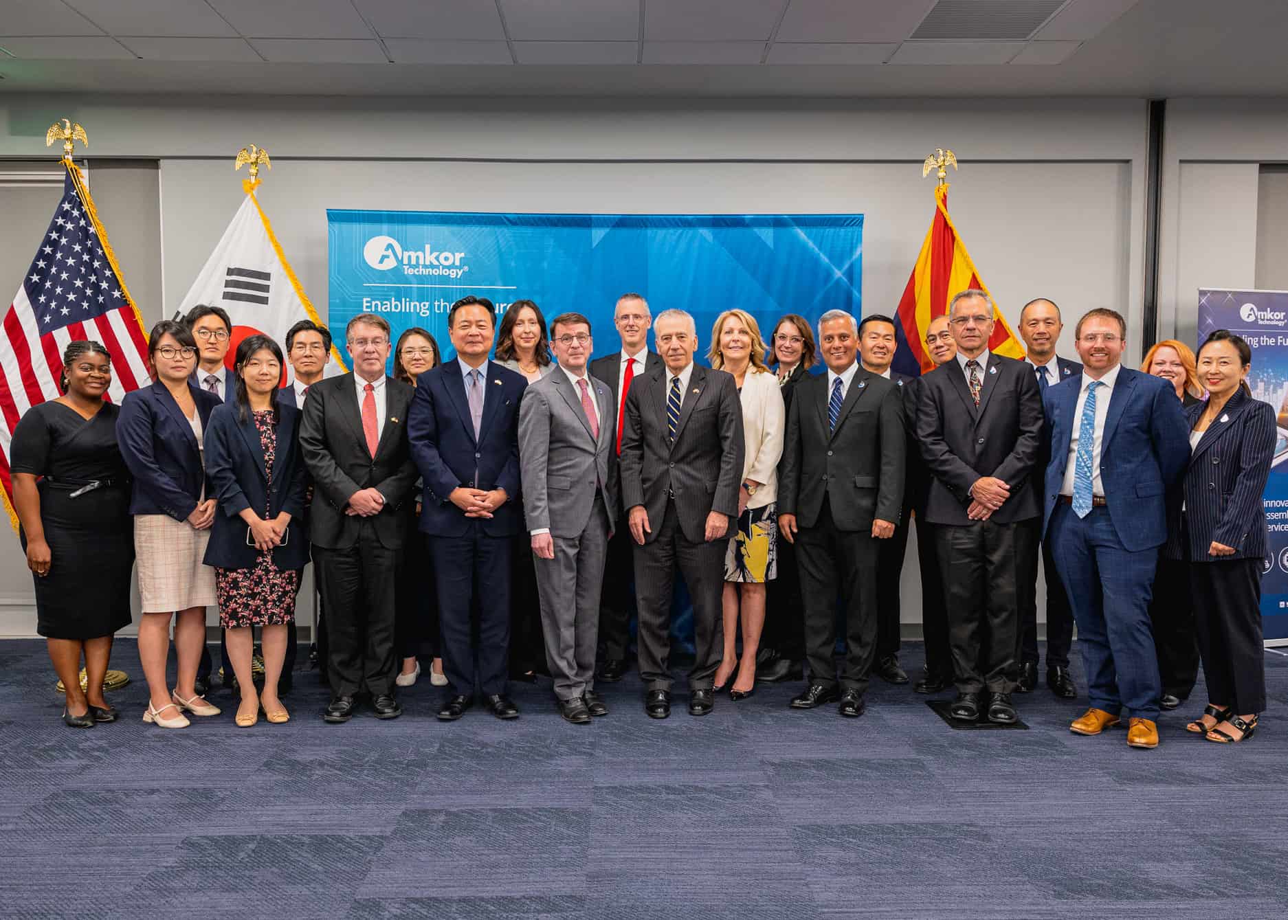 Group Photo of Korean Delegates Visit ATI