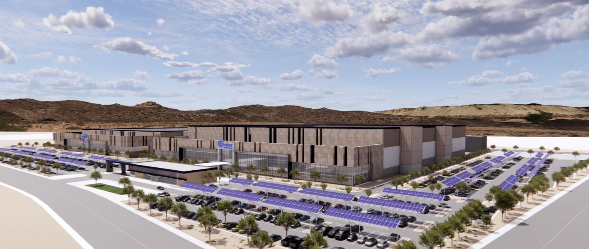 Amkor Technology Arizona Facility Rendering